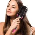 3 In 1 Hair Dryer Brush One-step Volumizer Blow Dryer Brush Hair Straightener Curler Professional Hot Air Brush Hair Styler Comb.