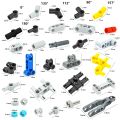 DIY Technical Parts Changeover Catch Building Blocks 32034 32015 32014 2853 3713 57515 14720 87082 MOC Bricks Educational Toy.