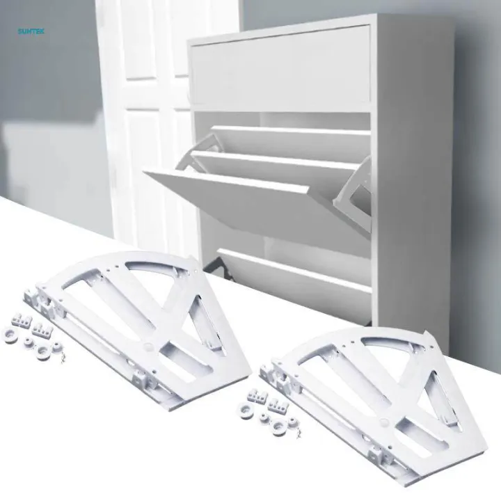 2Pcs%20Shoes%20Drawer%20Flipping%20Frame%20Household%20Furniture%20Shoe%20Rack%20Hinged%20Flip%20Plate%20-%20Image%207