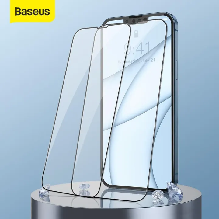 Baseus%202Pcs%200.3mm%20Full%20Tempered%20Glass%20For%20iPhone%2013%20Pro%20Max%20/%2013%20Pro%20/%2013%20/%2013%20mini/12%20pro%20max/12%20pro/12//12%20mini/11%20pro%20max/11%20pro/11%20Screen%20Protector%20Film%20Cover%20Glass%20-%20Image%205