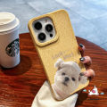 Simple Yellow Cute Couples Kitten Puppy Phone Case Compatible For iPhone 6 7 15 8 6S Plus XR X 11 14 13 12 15 Pro Max XS MAX SE 2020 Cartoon Animal Dog Cat Degradable Soft Tpu Case. 