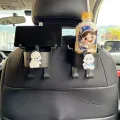 Plush Capibara Car Seat Headrest Cup Holder Hook Multi-functional Capybara Auto Seat Back Hanging Hook Phone Holder. 