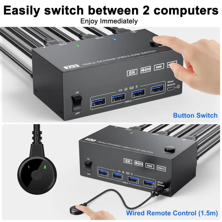 USB%203.0%20KVM%20switch%20with%20three%20inputs,%20two%20outputs,%20and%20dual%20monitors%20-%20black%20-%20Image%202