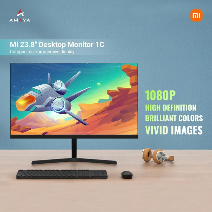 Mi 23.8'' Desktop Monitor 1C | FHD IPS l Maximum resolution: 1920*1080