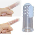 Soft Safe Baby Toothbrush Kids Silicone Finger Toothbrush With Box.