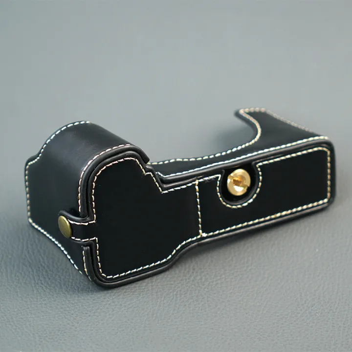 A7CII%20Camera%20Half%20Case%20PU%20Camera%20Base%20for%20Sony%20A7C2%20A7C%20Mark%20II%20Retro%20Protector%20Bag%20Buttom%20Opening%20Battery%20Changable%201/4%20Screw%20-%20Image%204