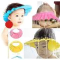 1pcs Adjustable Soft Baby Shower Bath Hat Cap for Kids - Multi-color. 