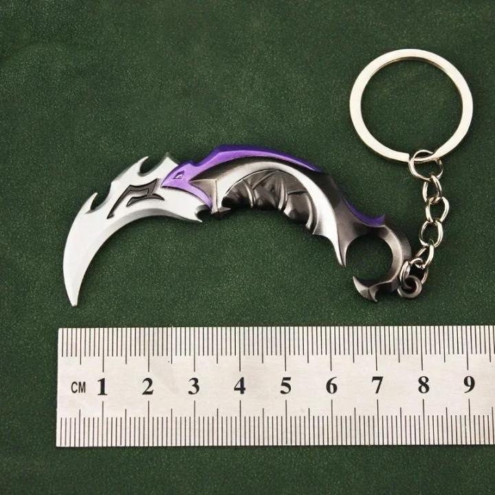 Valorant%20Agents%20Reaver%202.0%20Karambit%20Knife%20Metal%20Vandal%20Game%20Peripheral%20Model%20Accessories%20Keychains%20Gifts%20Toys%20Boys%20-%20Image%204