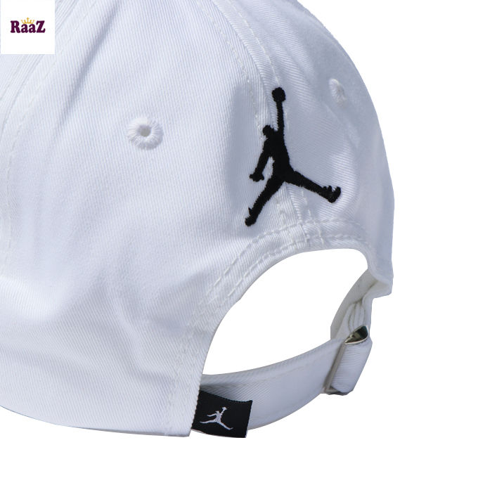 Black%20Embroidery%20Jordan%20Logo%20Full%20White%20Curved%20Cap%20For%20Men%20-%20Image%204
