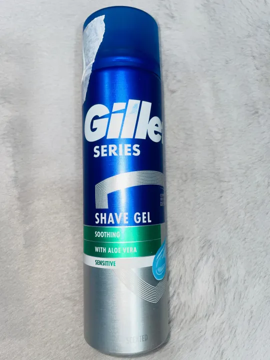 Gillette%20Series%20Soothing%20Aloe%20Vera%20Shave%20Gel%20200ml%20for%20Sensitive%20Skin%20-%20Gentle%20Shaving%20Cream%20-%20Image%208