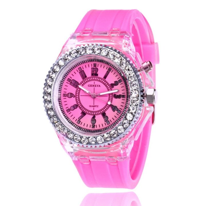 【Broad Sunlight shop】(New) kids watch boys led dial quartz clock women men casual simple watches children baby montre enfant