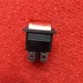 KCD4 Rocker Switch 16A 250V 4 Pin Black Color Switches 4Pin On Off 2 Positions Full Illuminated Neon RED Indicators. 