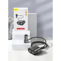 BASEUS 3.1A Dual USB Smart Extended Car Charger with 80W Dual Ports Cigarette Lighter Socket. 