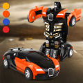 Rescue Bots Deformation Transformer Car One-Step Car Robot Vehicle Model Action Figures Toy Transform Car for Kids.