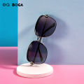 OQ BOGA 5 Styles Women Fashion Metal Full Rim Polarized Sunglasses Oval Frame Female Eye Protection Sun Glasses UV400. 