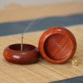 【Daily Necessities For Anyone Store】1PC Wood Stick Holder Bowl Shape Censer Home Decoration Aromatic.