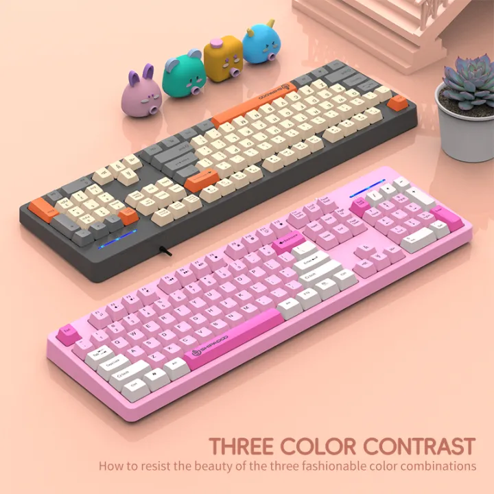 Mechanical%20Wired%20Gaming%20Keyboard%20Ergonomics%20Splash%20Water%20104keys%20ABS%20Wear-resistant%20Keycaps%20Keyboards%20with%20Technology%20Light%20Key%20-%20Image%204