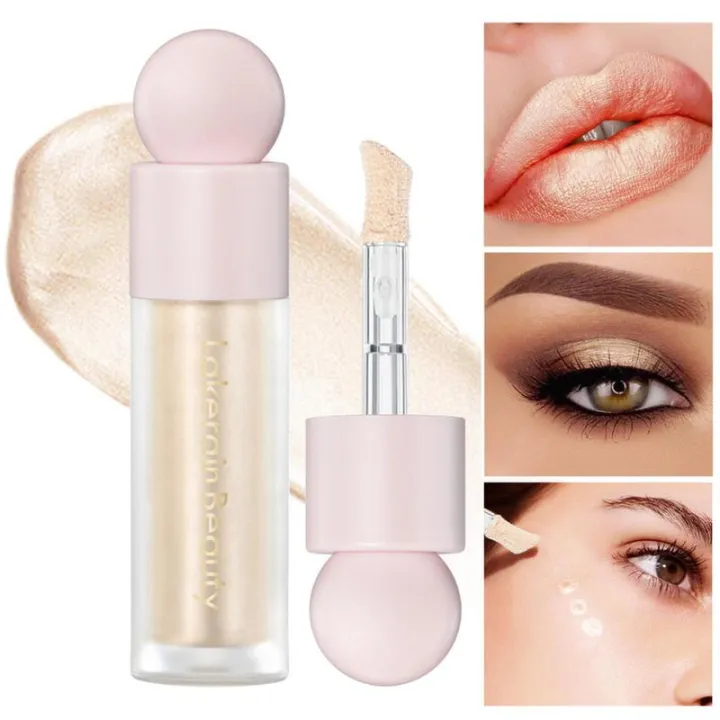 NEW%204-color%20Liquid%20Highlighter%20Contouring%20Stick%20Brightener%20Bronzer%20Glow%20Body%20Face%20Contour%20Shimmer%20Cosmetics%20face%20Makeup%20-%20Image%202
