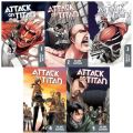 Attack on Titan Volume 1-5 full set [Paperback]. 