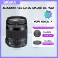 Sigma 18-200mm F3.5-6.3 DC MACRO OS HSM APS-C Wide Angle Zoom Digital SLR Camera Lens for Canon 6D II Nikon 18 200 3.5-6.3(Used).