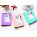 LLOYD Candy Colors Photo Album Memory Storage Polaroid Album Instax Album Photography Instant Polaroid Binders Albums Card Holder Mini Photo Album 3inch Picture Case/Multicolor.