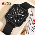 OFNS Business and Leisure Quartz Multi functional Timing Watch Waterproof Night Light Women's Watch NS7503-3.