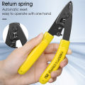gu Cfs-3 Fiber Optical Stripper Pliers 3-port Wire Strippers Ftth Optic Fast Stripping Pliers Tool Supplies.