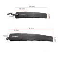 ROCKBROS Telescopic Mountain Bike Fender Folding Adjustable MTB Bicycle Mudguard Quick Release Fender. 