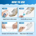 Shoe Cleaner Foam White Shoe Cleaning Kit with Brush & Towel.