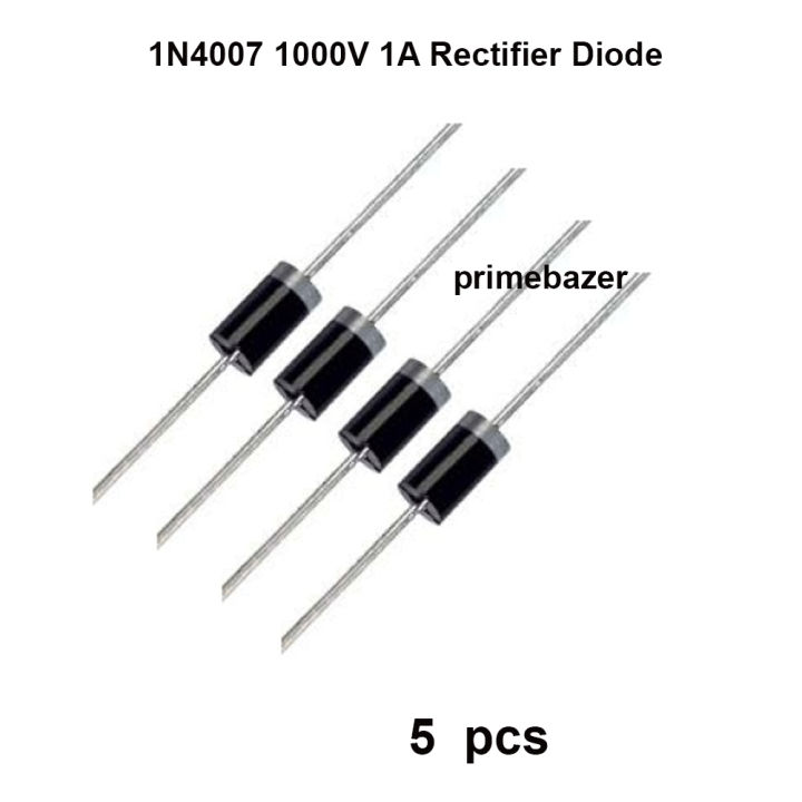 1N4007%201N-4007%2040071000V%201A%20General%20Purpose%202%20Pin%20Leads%20Rectifier%20Diode%20Silicon%20Junction%20Diode%20-%20Image%202