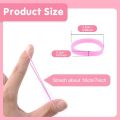 Baby Hair Band - Multicolor Silicon Elastic Rubber Band for Women - Cute and Comfortable. 