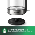 Philips 5000 Series HD9339 Glass Electric Kettle – 1.7L, 2200W Power, Modern Design.