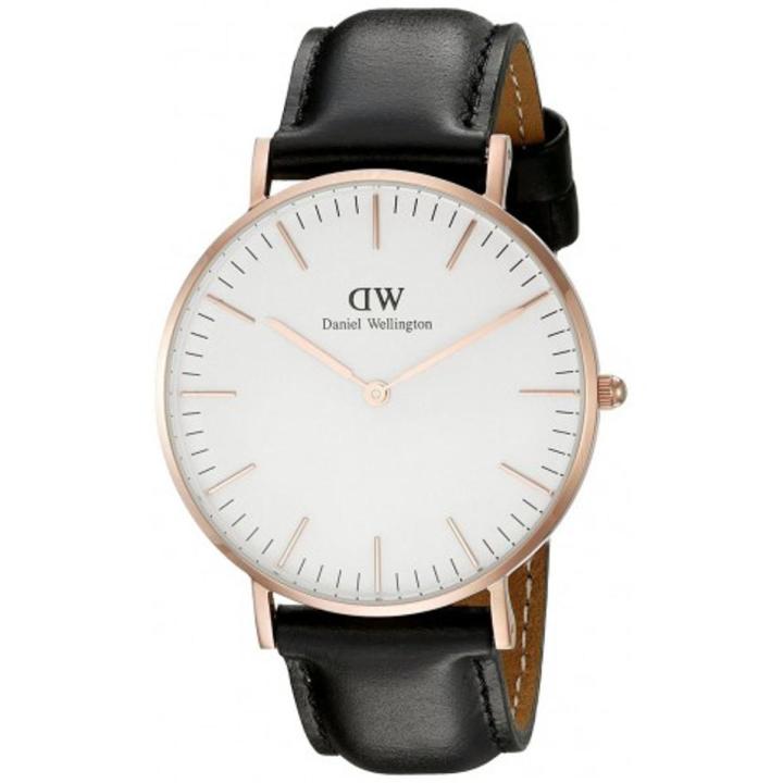 Daniel Wellington Luxury Leather Luminous Hand Watch Men & Women - Watch - Watch