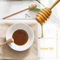 Long Handle Wood Honey Dipper Stick Honey Mixer Bar Spoon Kitchen Tool.