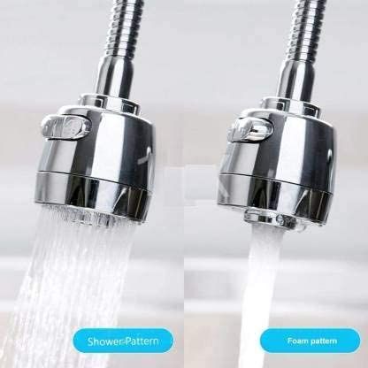 Wall%20Mounted%20Chrome%20Kitchen%20Sink%20Cock%20with%20Flexible%20Spout%20and%20Spray%20Flow%20-%20Image%203
