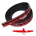 【COD 2M Car Rubber Gasket Strips Adhesive Auto Seal Protector Window Edge Windshield Roof Sound Insulation Accessories. 