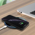 15W Universal Wireless Charger For iPhone 14 13 12 11 ProMax Fast Wireless Charger Stand For Samsung Xiaomi Huawei Charging Pad.
