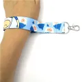 Adventure Time vintage 90s women kids Wristlet hand strap Lanyard keychain Phone Strap ID Badge Holder Key Chain Keyring cosplay. 