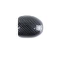 Carbon Fiber Color Car Gear Shift Knob Gear Head Cover Case Trim for Kia Sportage R 3 Cerato K3 Forte Sorento 2010-2016. 