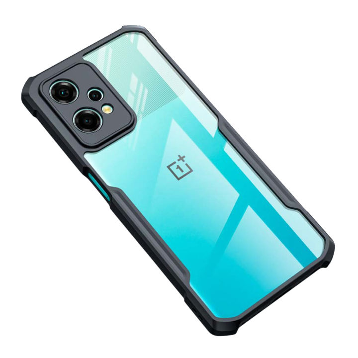 Custodia Per OnePlus Nord CE 2 Lite 5G Con Cover Posteriore In Vetro Temperato Sfumato E Bordo Morbido TPU - Protezione Anti Graffio E Anti Urto, Design Elegante - 3