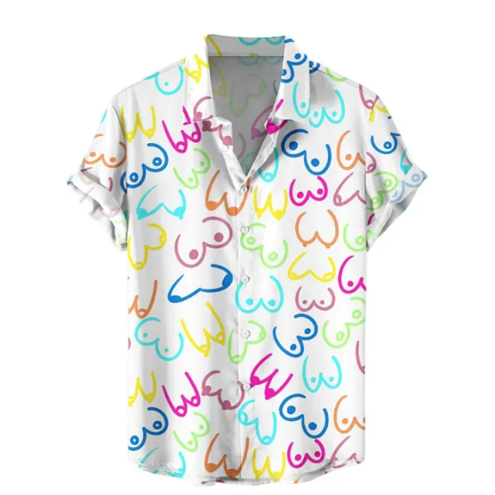 Funny%20Graphic%20Shirts%20For%20Men%20Clothing%20Fashion%20Summer%20Mens%20Blouses%20Casual%20Outdoor%20Lapel%20Blouse%20Hawaiian%20Button%20Y2k%20Tops%20-%20Image%203