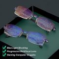 (New)Fahion reading glae progreive Len women men high quality blue light blocking ultralight eyewear 1.0 1.5 2.0 2.5 3.0. 