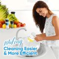 Electric Spin Scrubber, Electric Cleaning Brush 5-in-1 Handheld Kitchen Cleaner Cordless Spin Scrubber, Power Scrubber Bathroom.