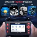FOXWELL NT604 Elite Car Scanner OBD2 Scanner ABS SRS Transmission Check Engine Code Reader OBD 2 Auto Car Diagnostic Scan Tool. 