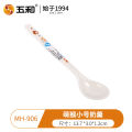 Wuhe A5 food grade melamine cute monkey fork spoon baby factory direct sales children's tableware drop-resistant healthy and beautiful fork spoon. 