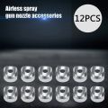 Airless Tip Seals Metal Easy Install Easy to Clean for Airless Machine Tips Seals Reversible Airless Paint Spray Nozzle Gasket (12 Pcs). 