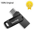 SanDisk Ultra Dual Drive OTG Pendrive Type-C with USB 3.1 32GB 64GB 128GB 256GB Flash Drive for Smartphone Laptop USB Stick. 