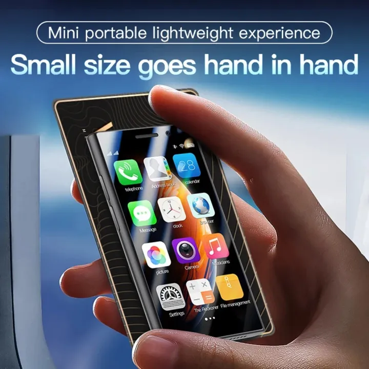 SOYES%20S23%20Pro%20Mini%20Smartphone%20Android%209.0%202GB%20RAM%2016GB%20ROM%20Face%20ID%201950mAh%20Dual%20SIM%203.0%20Inch%20Small%20Mobile%20Phone%204G%20Version%20-%20Image%204