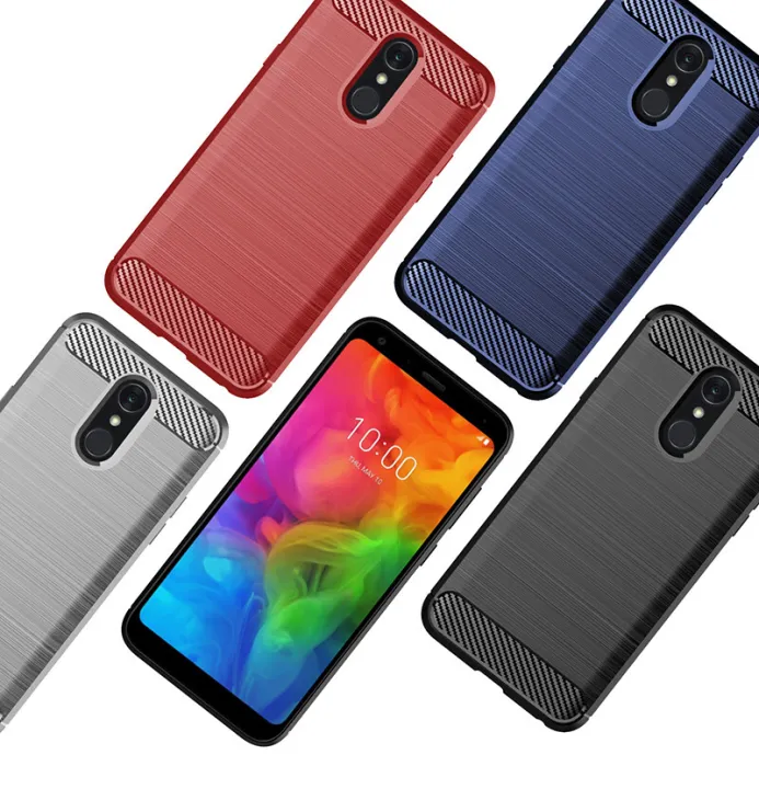 lthmy%20for%20LG%20Q7%20plus%20Case%20Carbon%20Fiber%20TPU%20Soft%20Silicone%20Back%20Cover%20Armor%20Phone%20Case%20Casing%20-%20Image%205