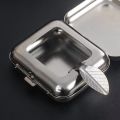 Mini Metal Ashtray Portable Small Ashtray Outdoor Portable Pocket Ashtray Creative Car Smoking Accessories Ashtray Cigar. 